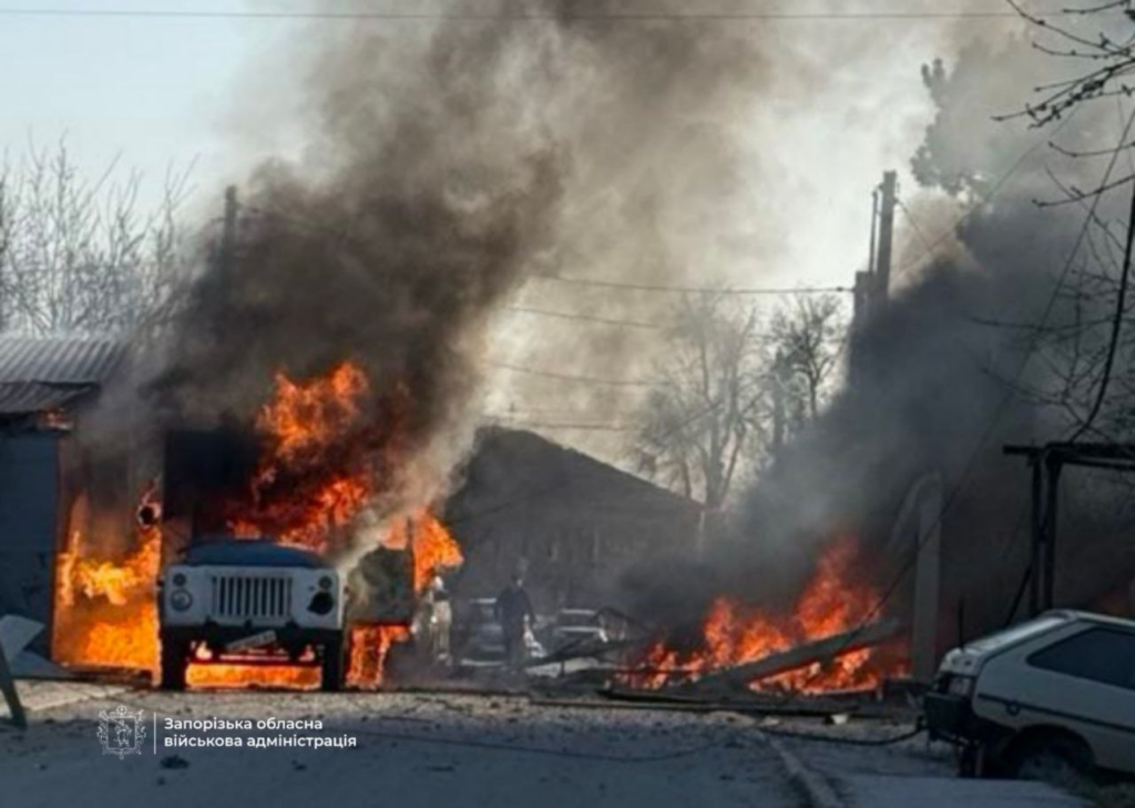 14.03.2026 удары КАБами по Запорожью