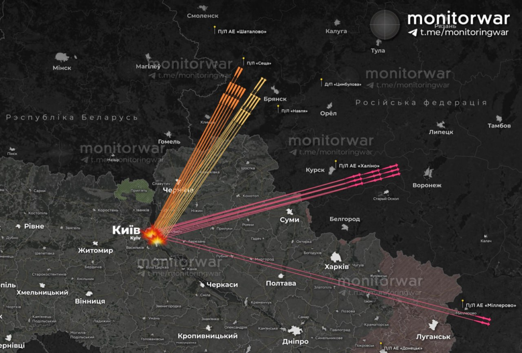 19.07.2026 массированный обстрел Киева